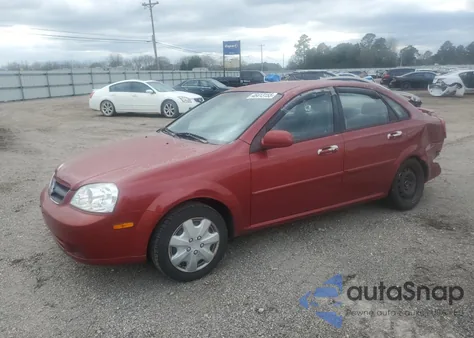 2007 Suzuki Forenza Base из США, поврежденный, VIN KL5JD56Z97K530452